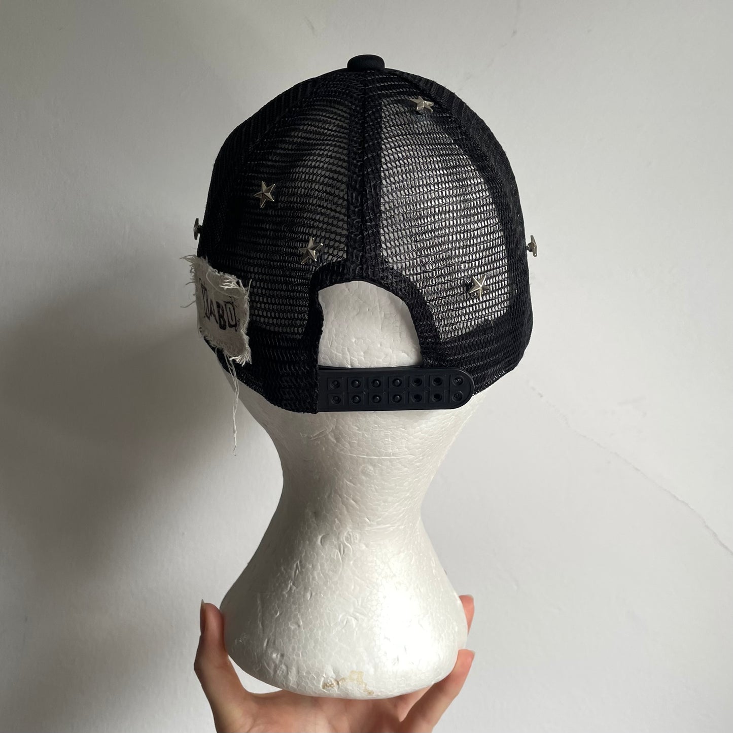 Silver star trucker cap