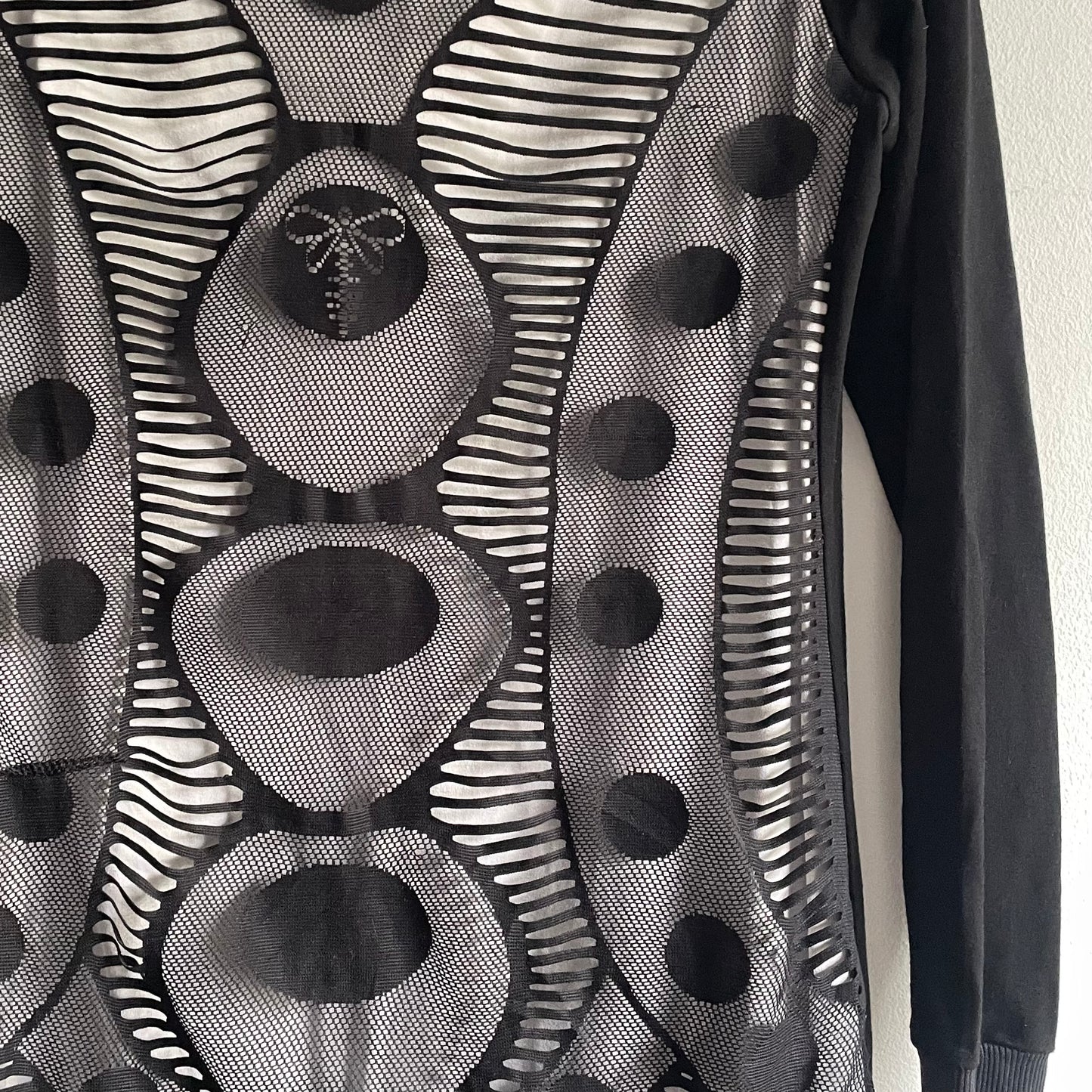 Mesh front dress