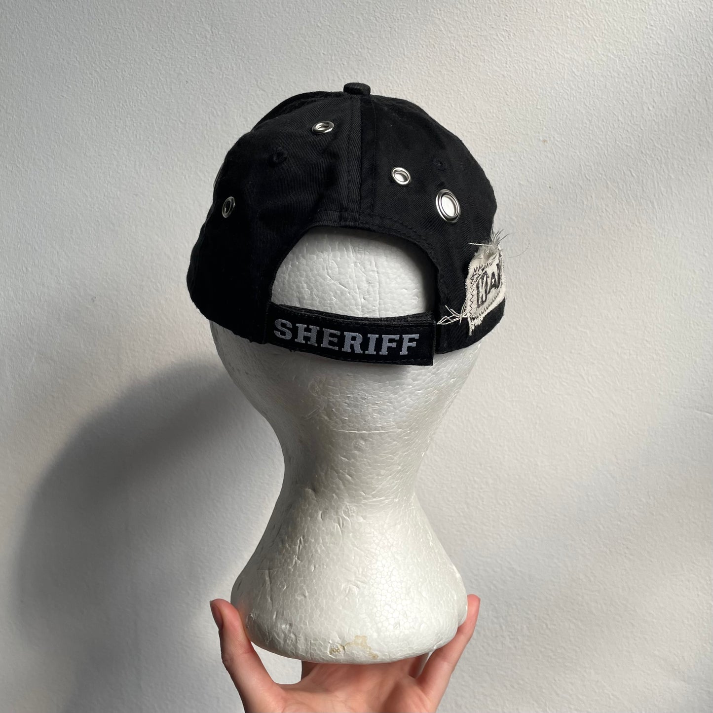 Upcycled SHERIFF cap