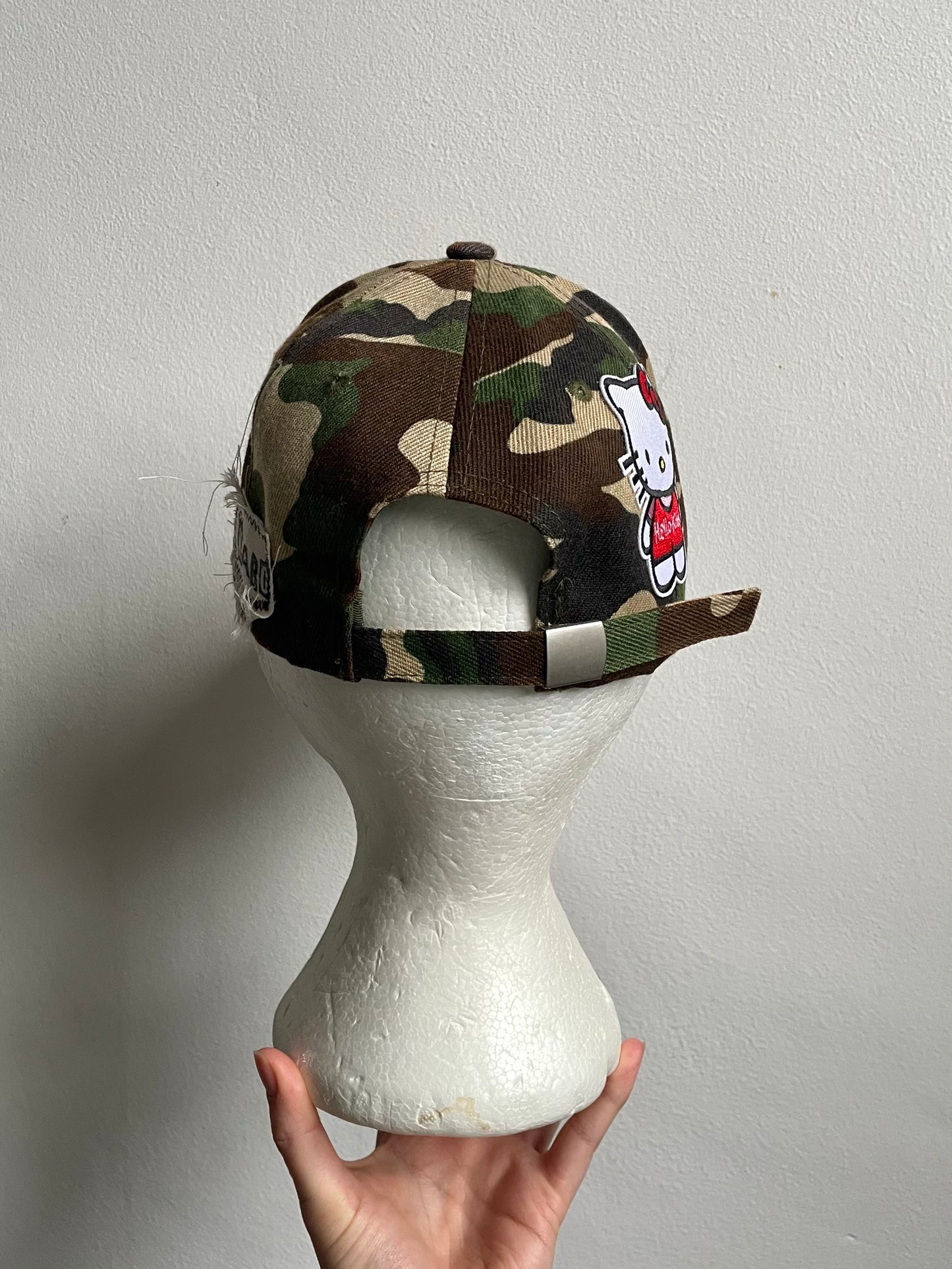 Camo patch cap