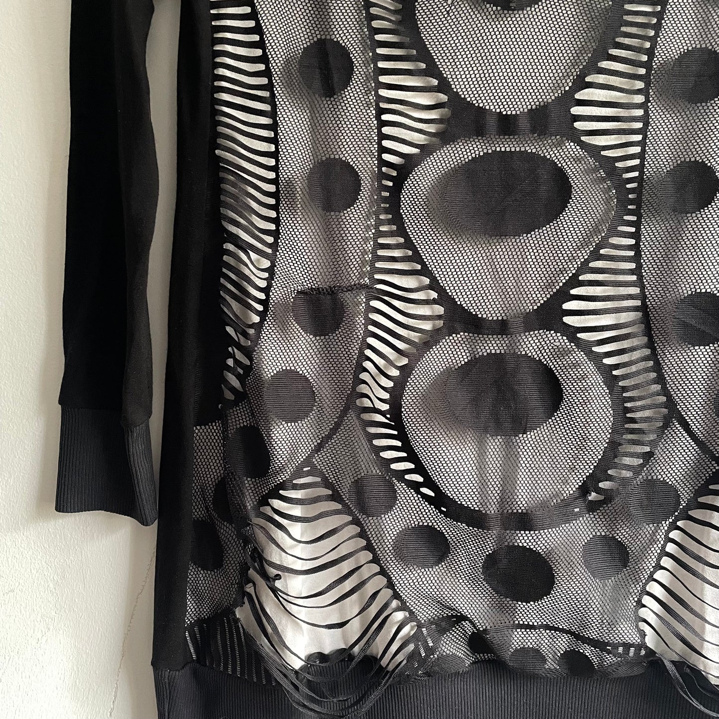 Mesh front dress
