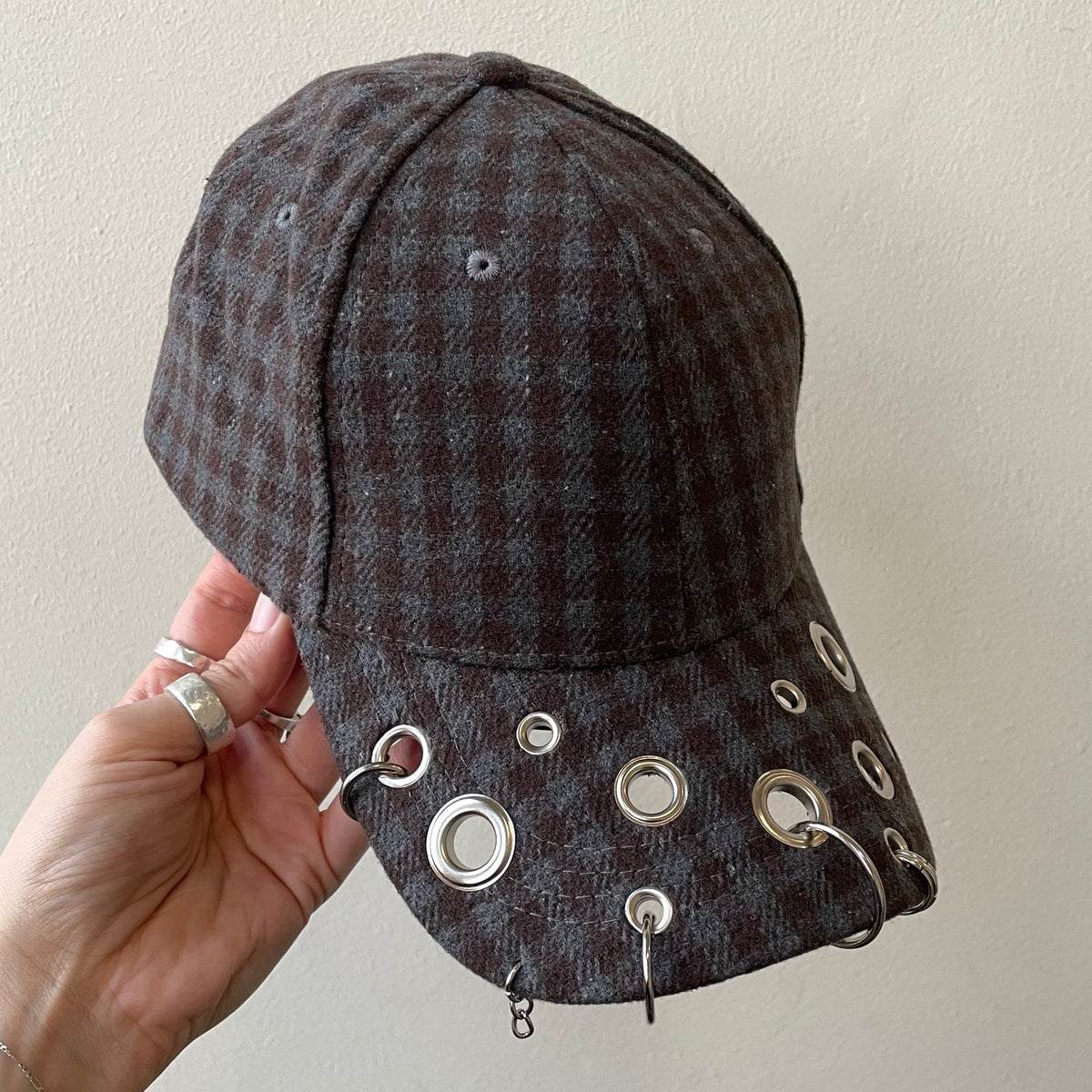 Tartan cap