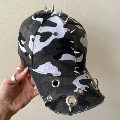Camo spike cap