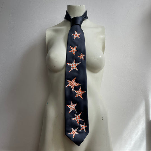 Polkadot star tie