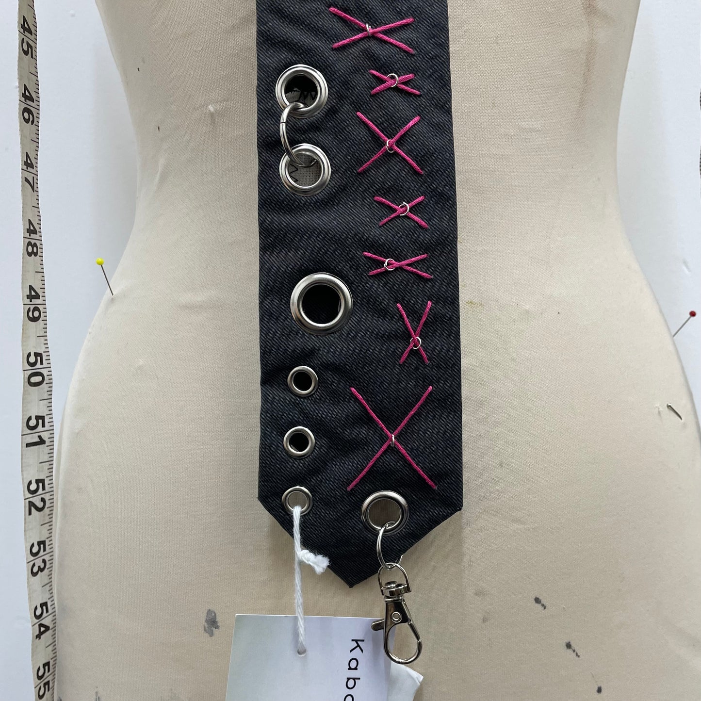 Cross stitch tie