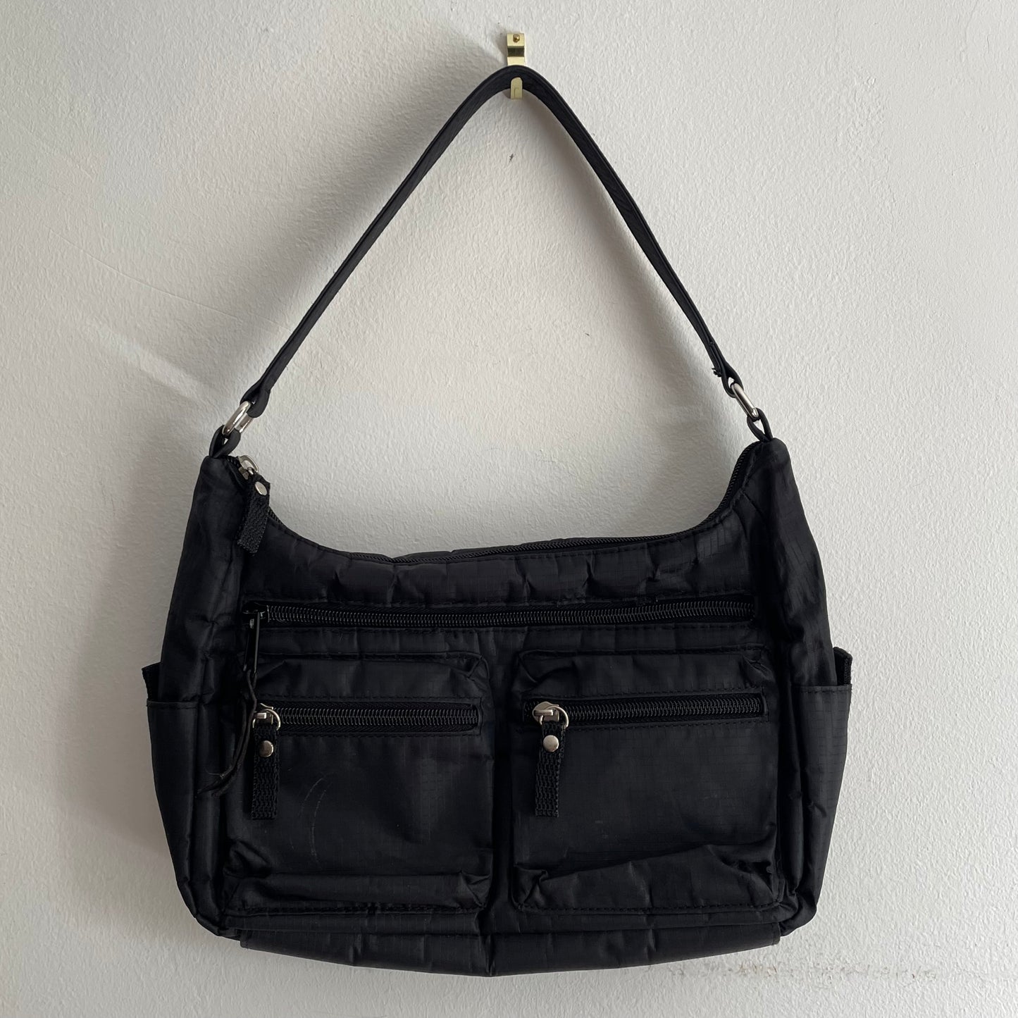 Black handbag