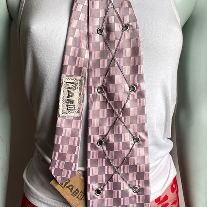 Pink corset tie