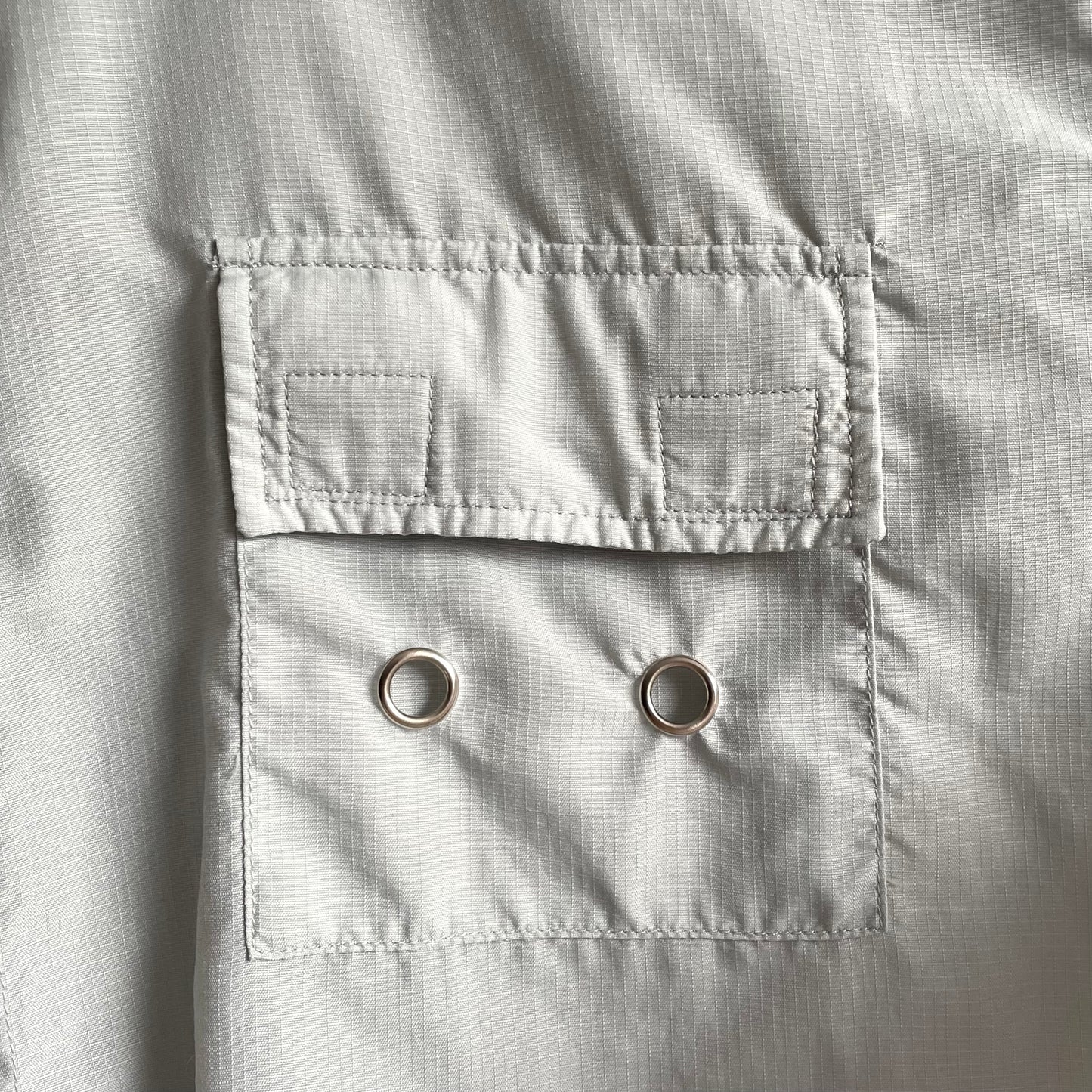 Eyelet back shirt