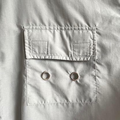 Eyelet back shirt