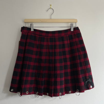 Plaid hoop skirt