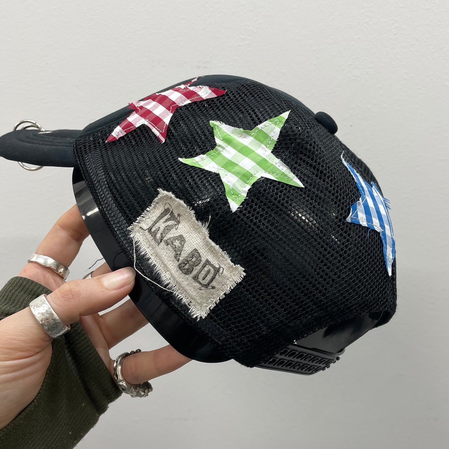 Gingham star trucker