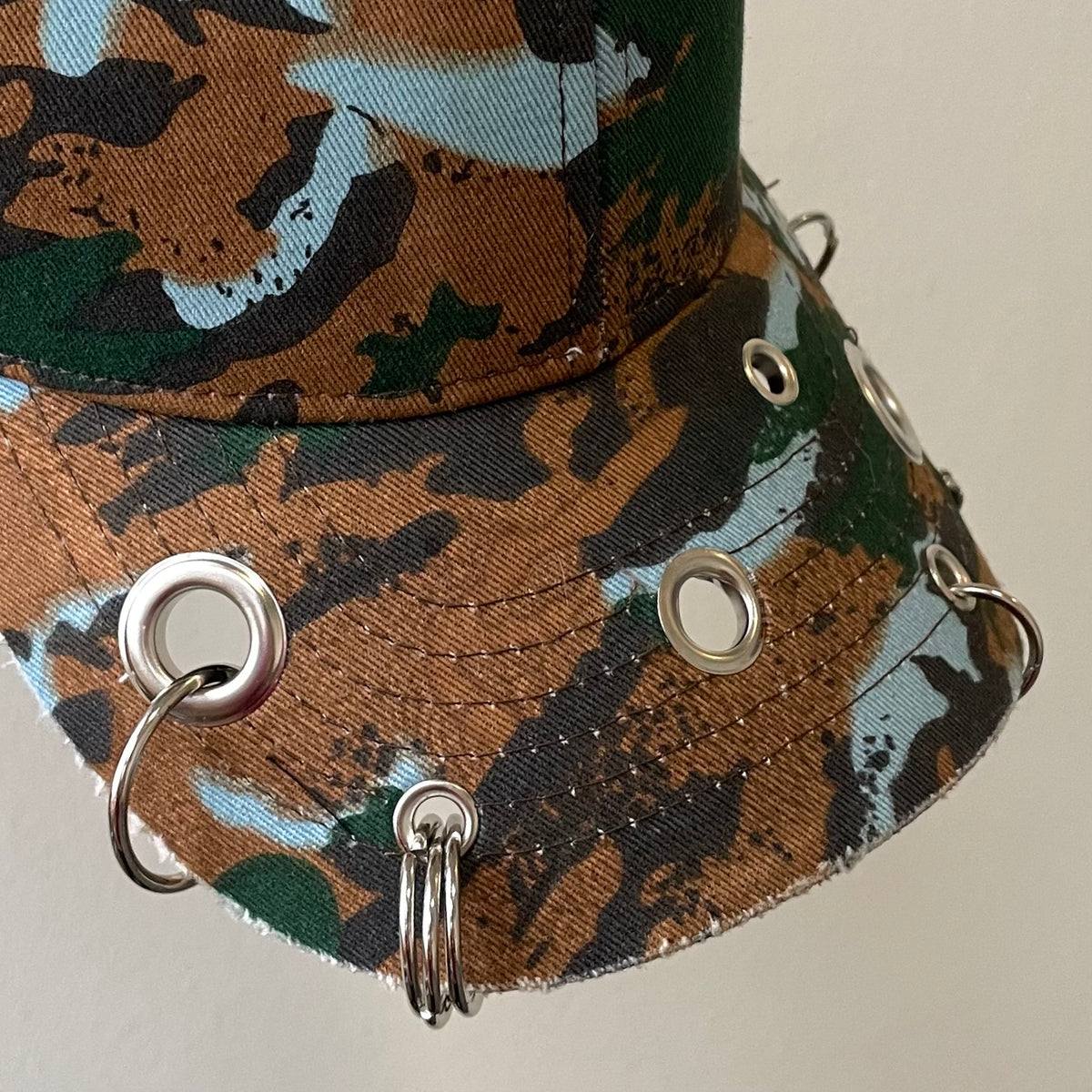 Blue camo cap