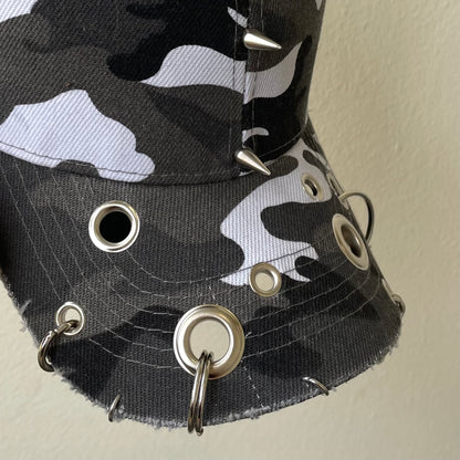 Camo spike cap