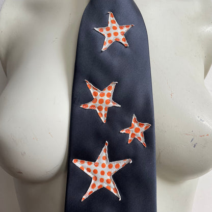 Polkadot star tie