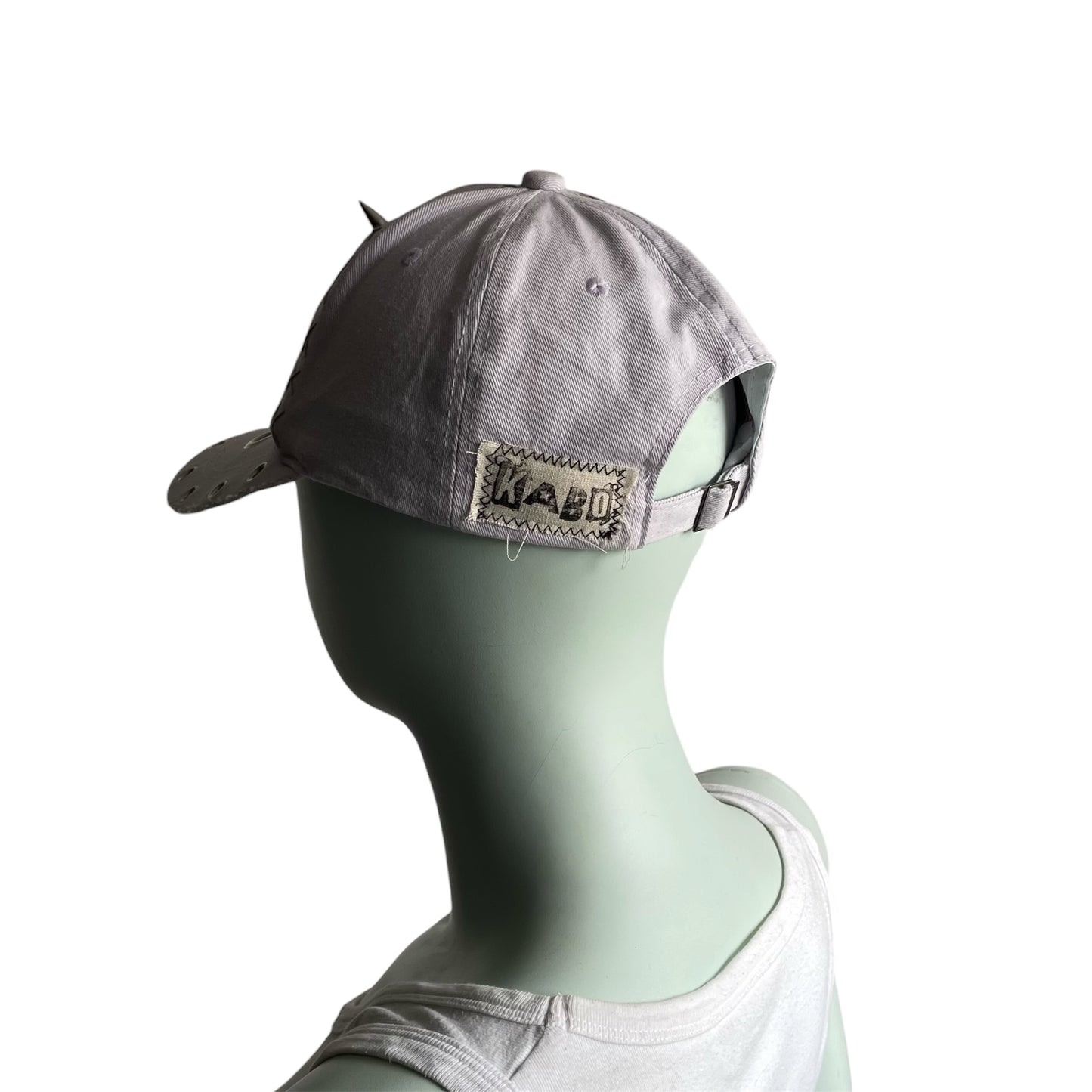 Eyelet cross stitch cap
