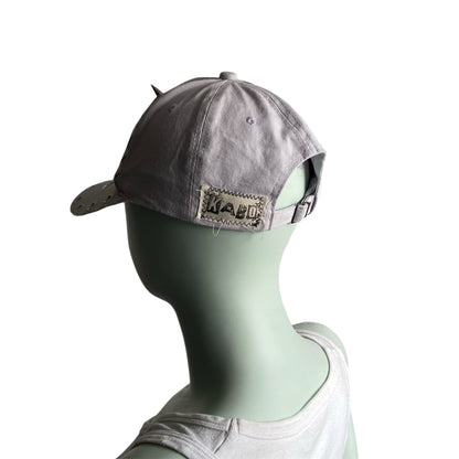 Eyelet cross stitch cap