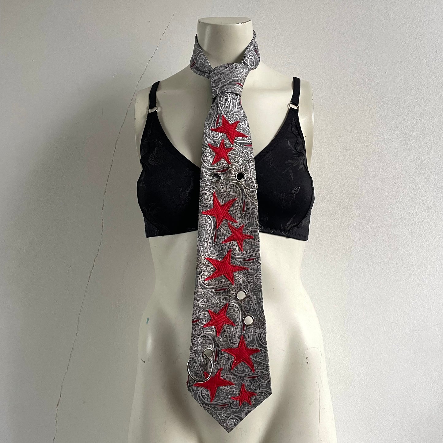 Paisley star tie