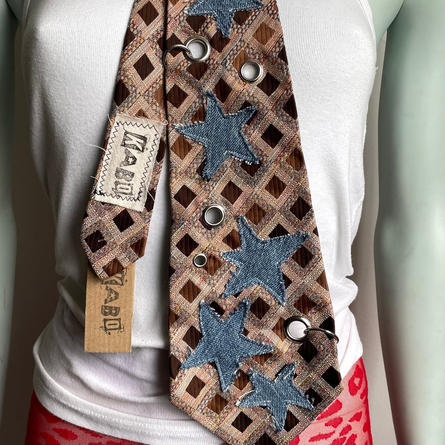 70s star tie