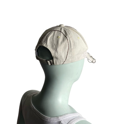 Embroidered swirl cap