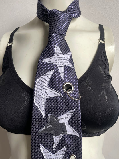 Newspaper star tie