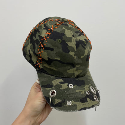 Camo stitch cap