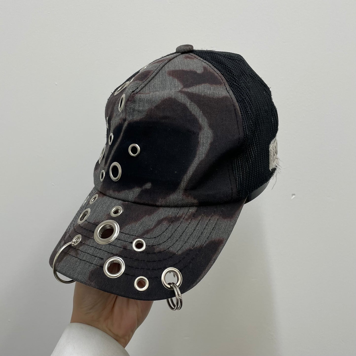Bleached trucker cap
