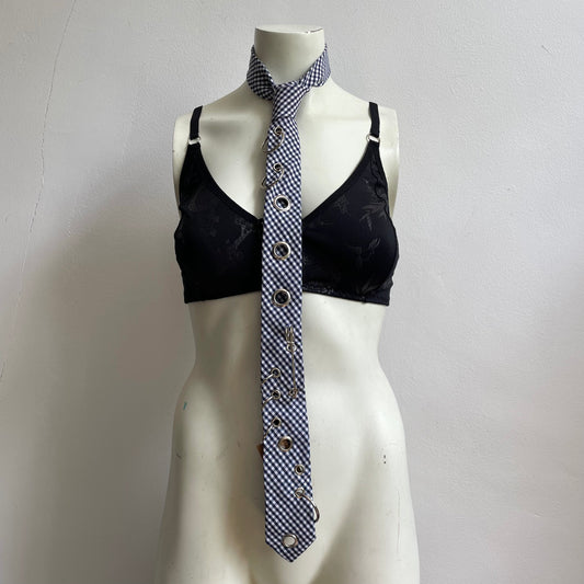 Gingham hardware tie