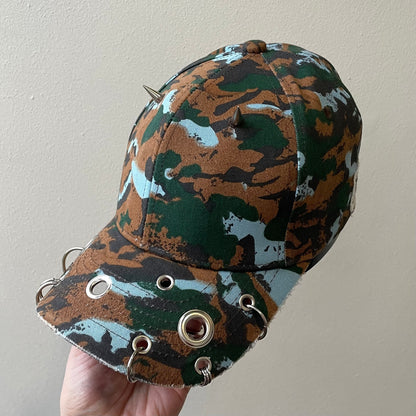 Blue camo cap