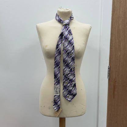 Purple hardware tie