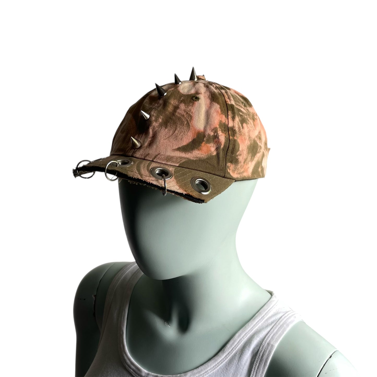 Khaki bleached cap