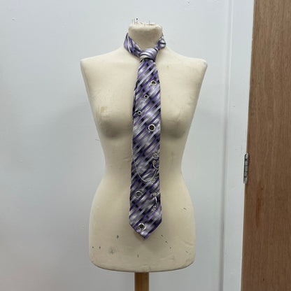 Purple hardware tie