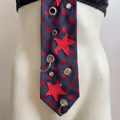 Red star tie