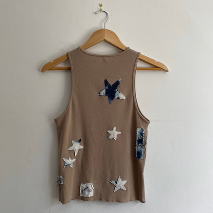 Denim star tank