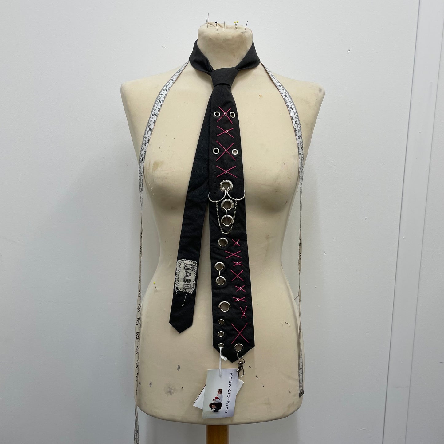 Cross stitch tie