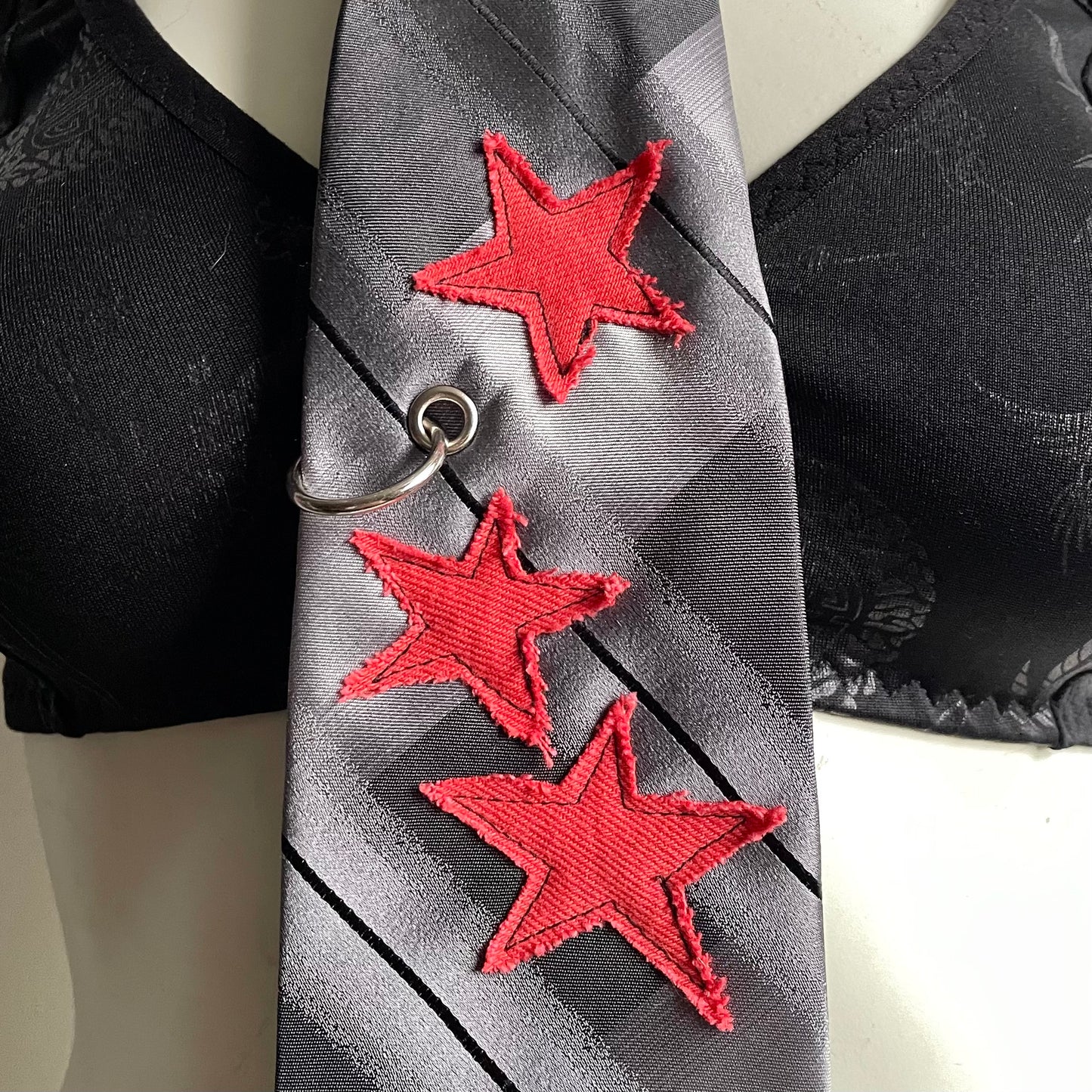 Red star tie