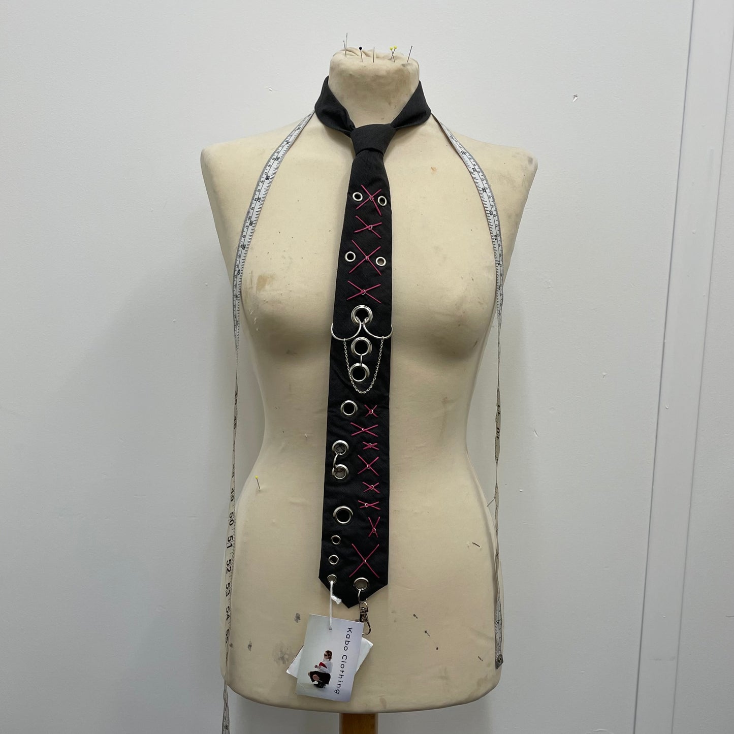 Cross stitch tie