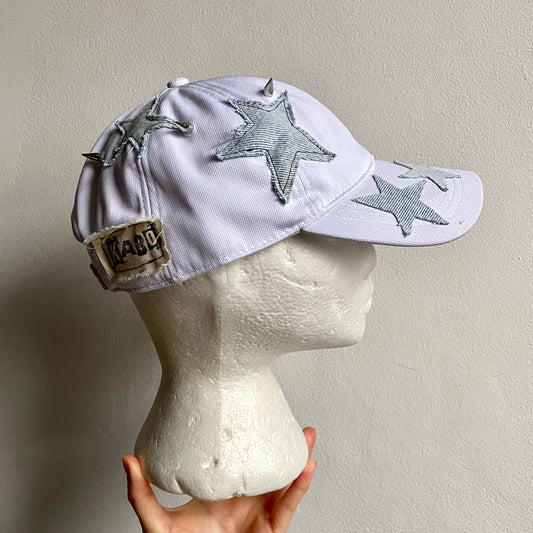 Denim star + piercing cap