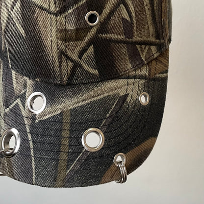 Real tree eyelet cap