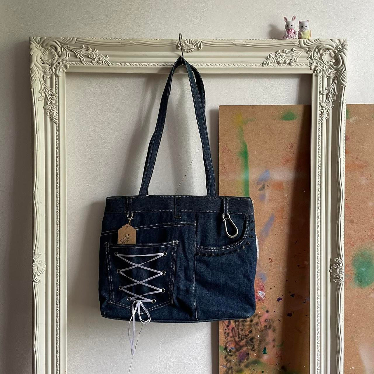 Upcycled denim bag